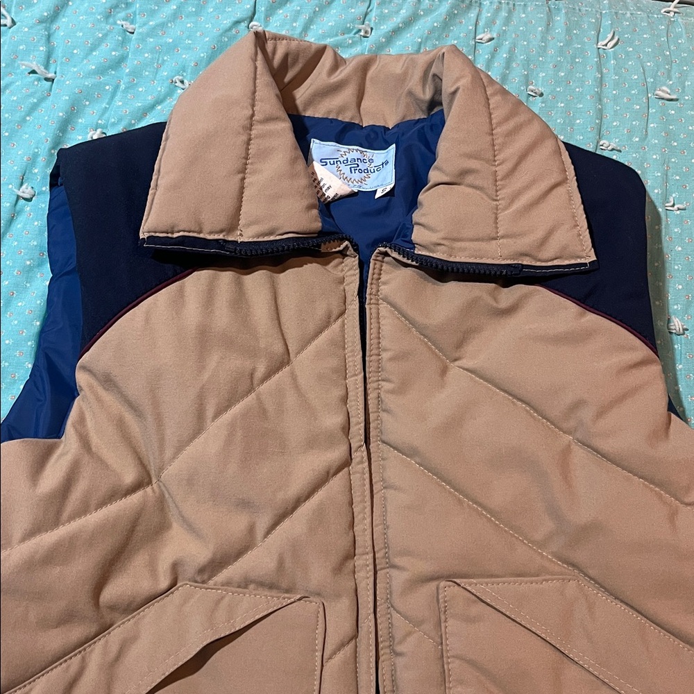Vintage Sundance Products Puffer Vest - Picture 7 of 8